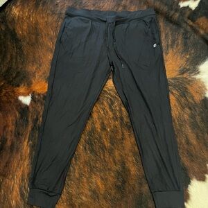 Men's Black Rest day Jogger Pants